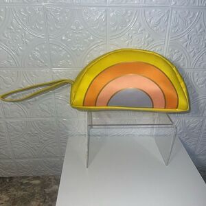 NWOT Paper Source Half Moon Wristlet